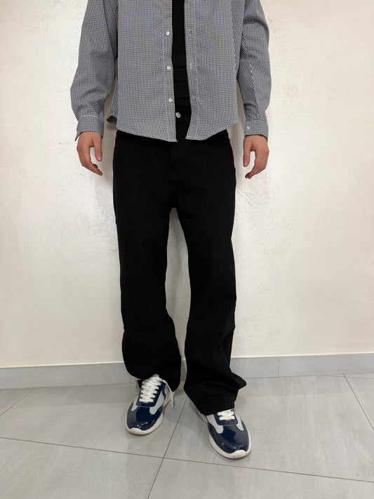 Jeans Baggy Denim Nero